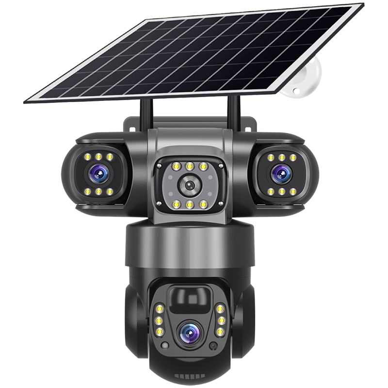 Cámara Solar 4G Triple Lente