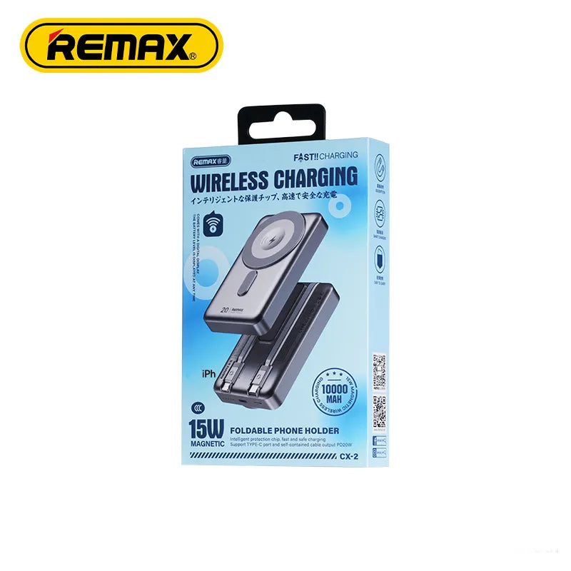 Power Bank 15W 10000mAh con carga inalámbrica