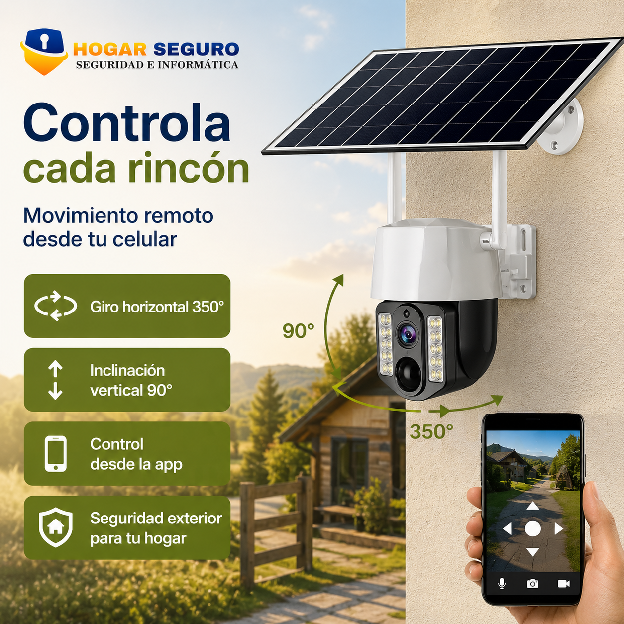 Cámara Solar WiFi