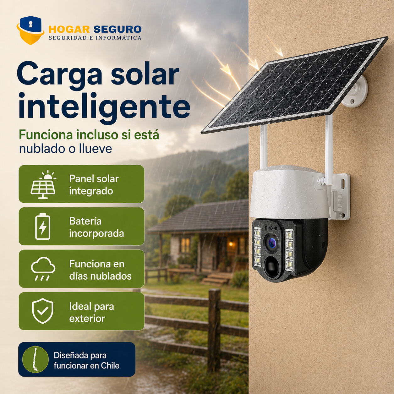 Cámara Solar WiFi