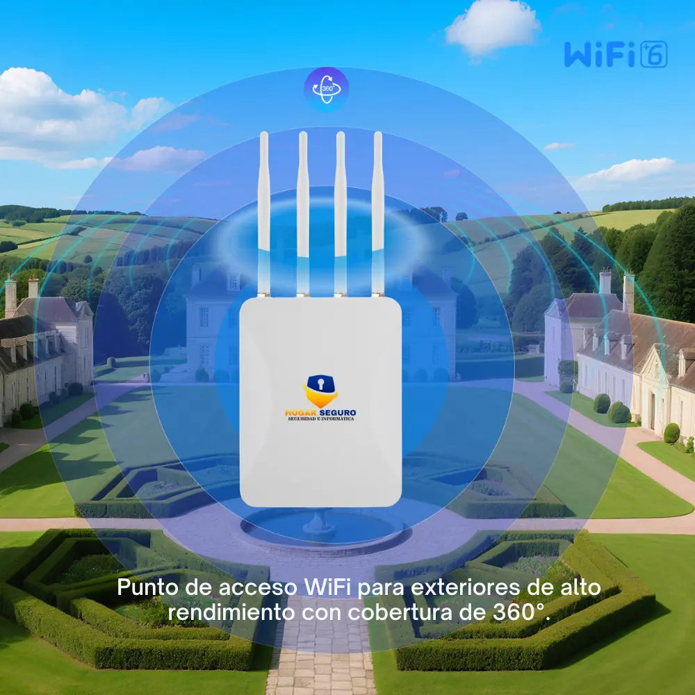 Extensor de Señal WiFi Exterior 800 MBps