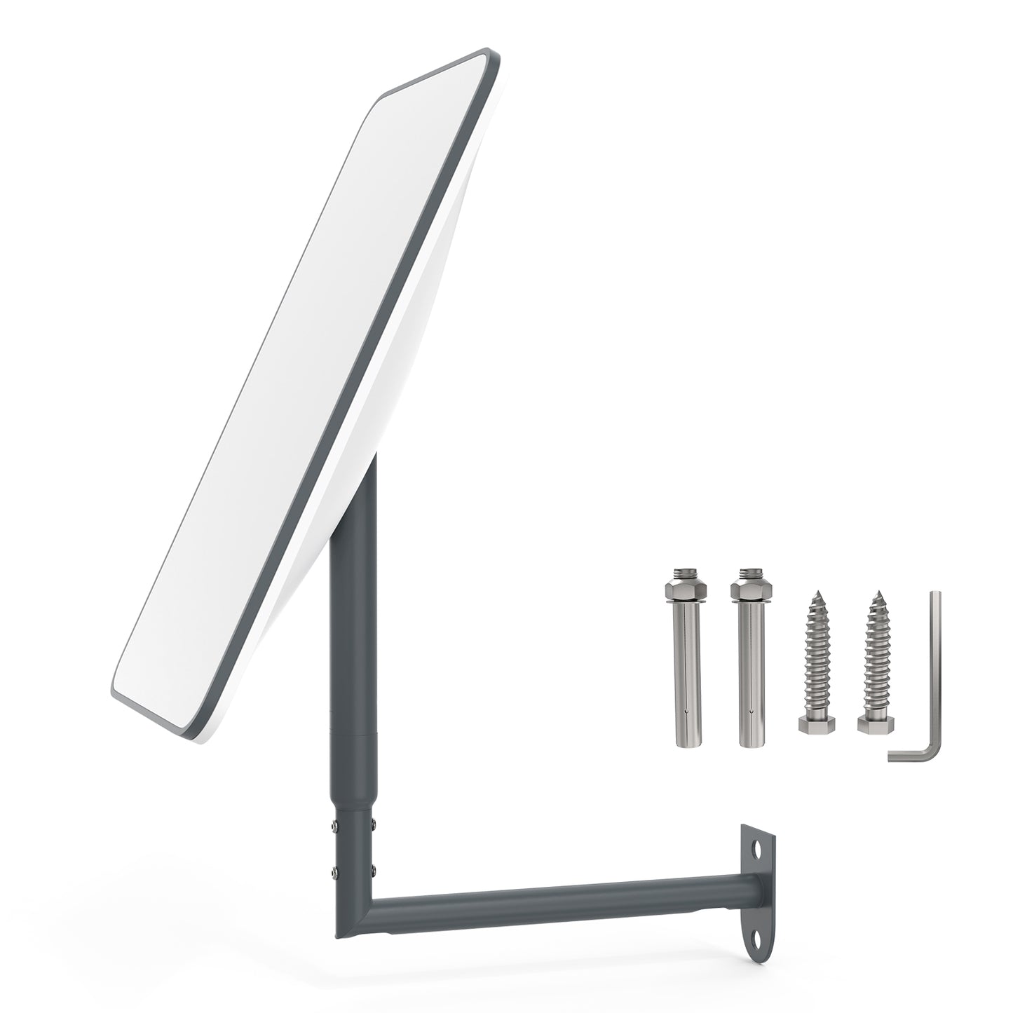 Soporte Tipo L 90° Para Starlink GEN2 + Kit De Instalación