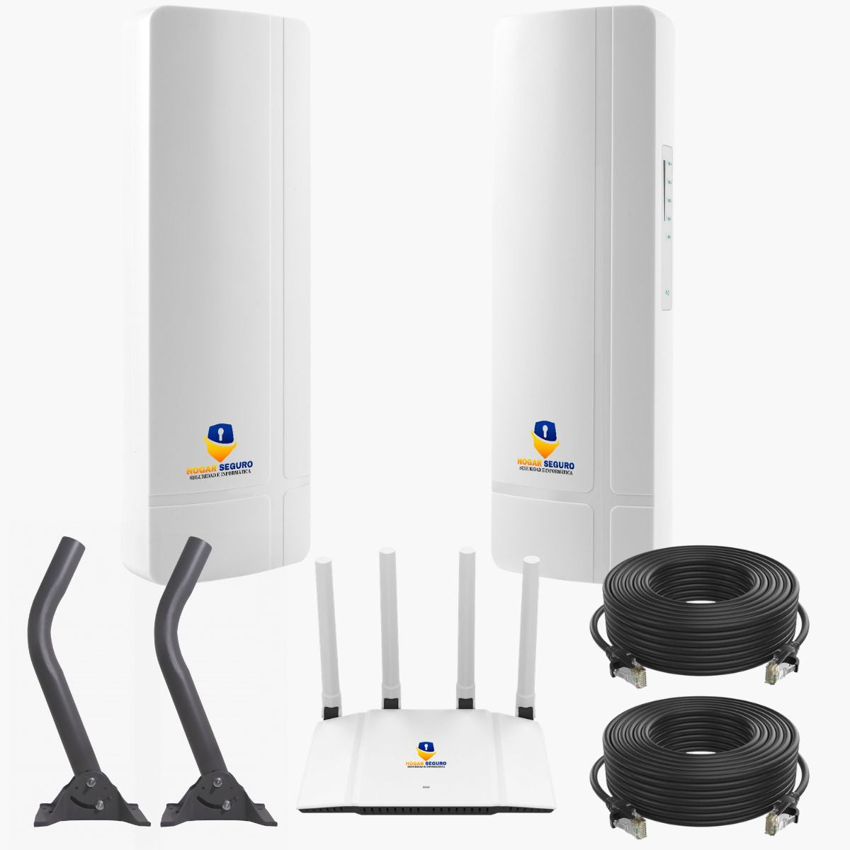 Kit Enlace Punto a Punto 5KM hasta 400 Mbps