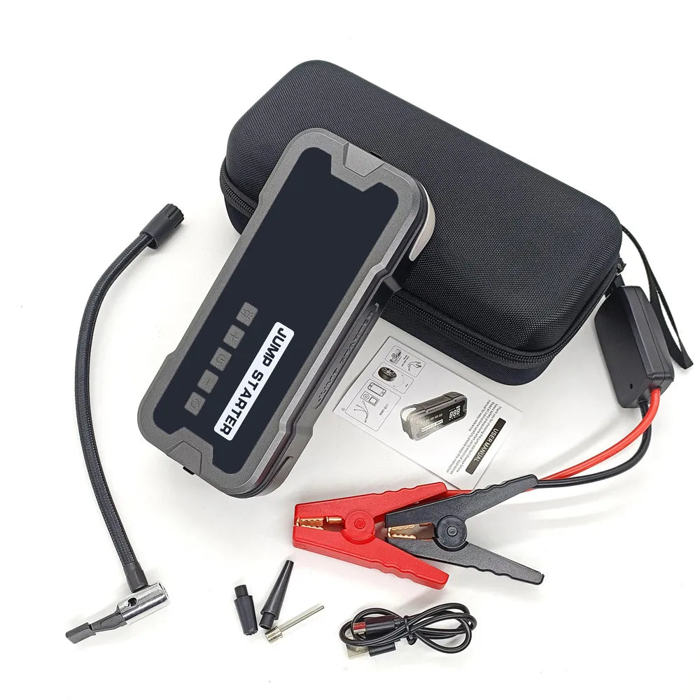 Partidor/inflador de emergencia 24.000mAh para autos