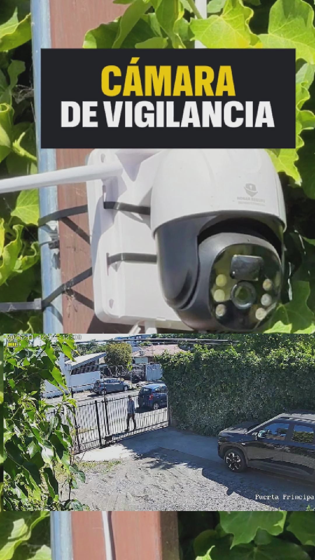 Camara de Seguridad WiFi - Corriente Directa